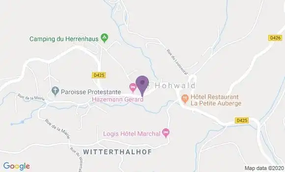 Localisation La Petite Auberge