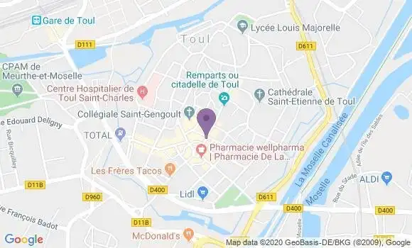 Localisation Restaurant Asiatique Le Royal de Chine