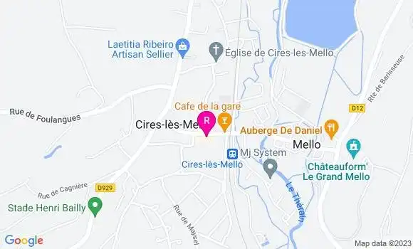 Localisation Restaurant  Le Convivial