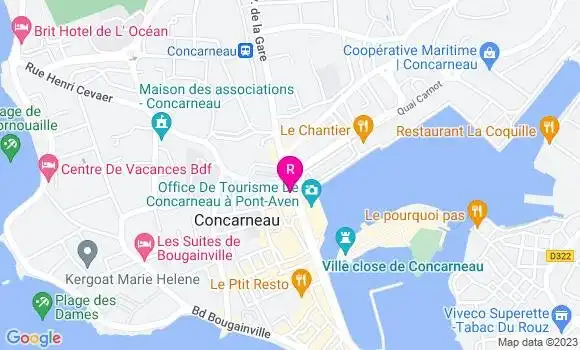 Localisation Restaurant  Le Xv Avenue