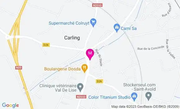 Localisation Pizzeria Sos Pizza