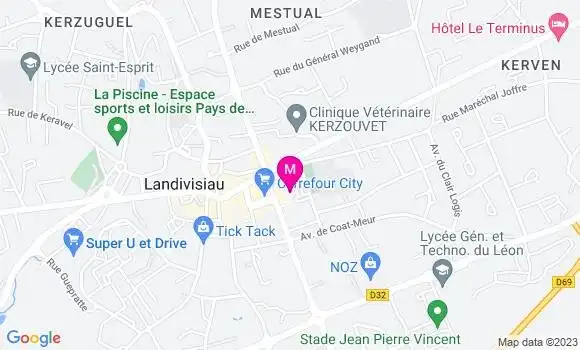 Localisation Kebab La Ruche