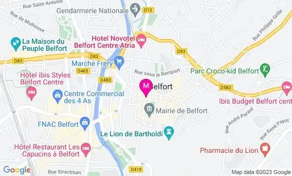 Localisation Restaurant  Vieille Ville
