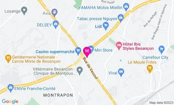 Localisation Restaurant  Serato