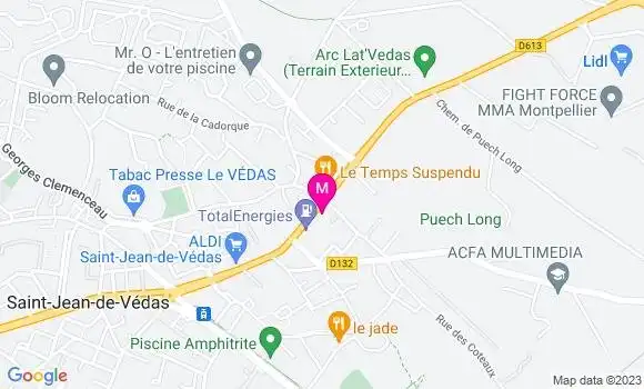 Localisation Restaurant Snack Védasnack