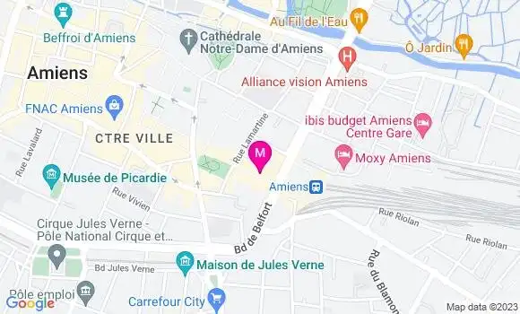 Localisation Restaurant  La Pyramide