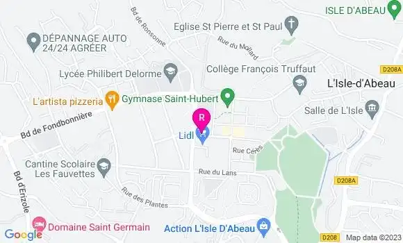 Localisation Restaurant  Un Moment Gourmand