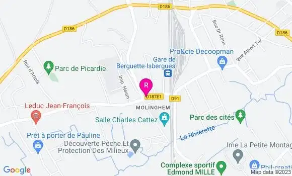 Localisation Restaurant  O