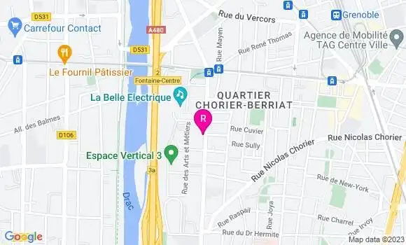 Localisation Restaurant  Green sur Mesure