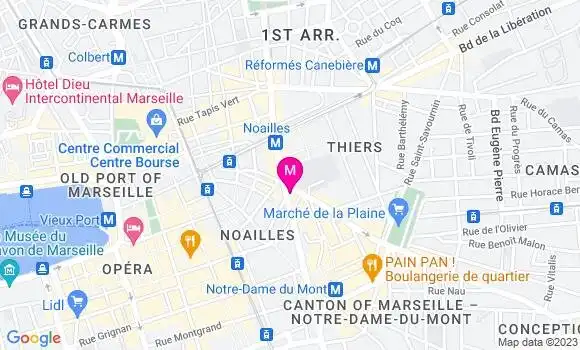 Localisation Restaurant  Le Zap
