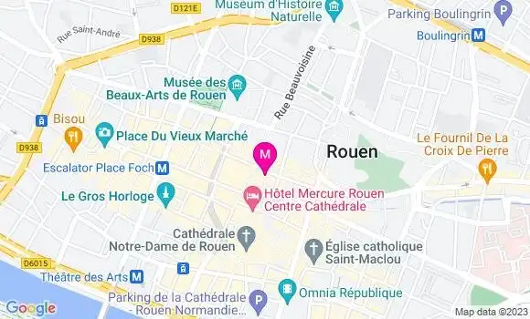 Localisation Café Le P