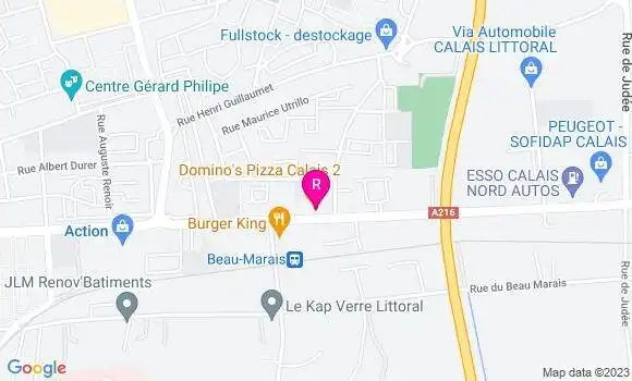 Localisation Pizzeria Domino