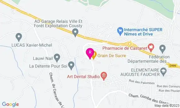 Localisation Restaurant  Grain de Sucre