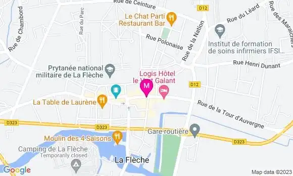 Localisation Restaurant  Frenchies Burger