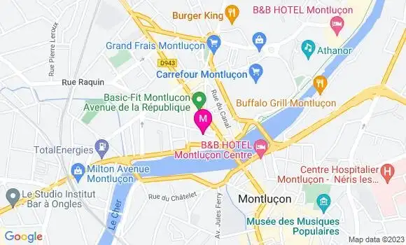 Localisation Restaurant Grill Dauphin d