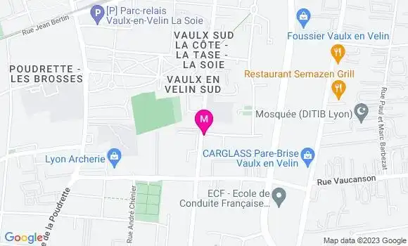 Localisation Restaurant  89 Avenue Pizza
