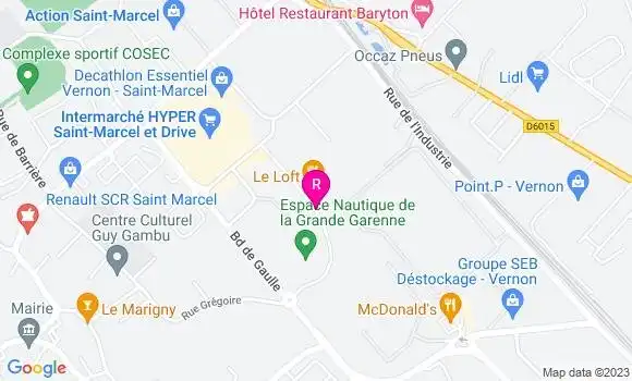 Localisation Restaurant Grill La Gambas Grillée