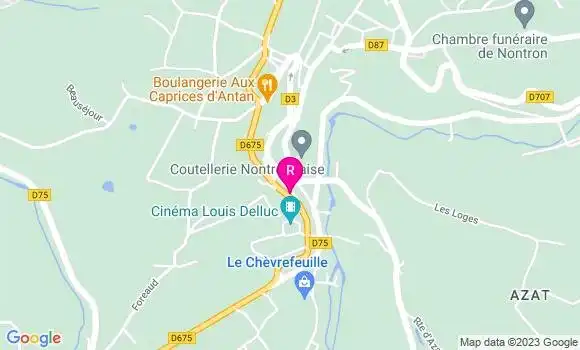 Localisation Restaurant  La Tour de Pizz