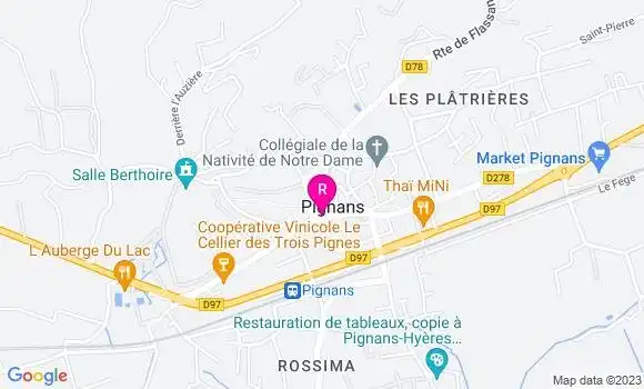 Localisation Restaurant  Le Royal