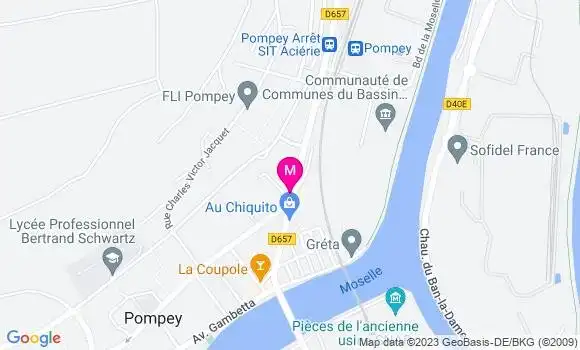 Localisation Kebab La Lune