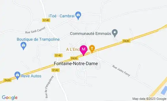 Localisation Restaurant  Délice Pizza