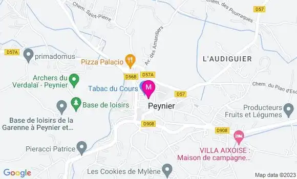 Localisation Pizzeria Louca Pizzas