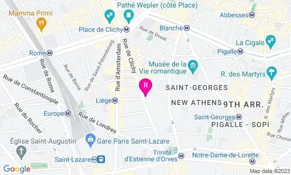 Localisation Restaurant Italien Gustomassimo Paris