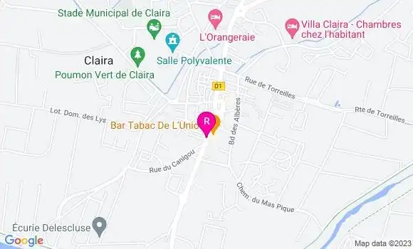 Localisation Pizzeria Pizza