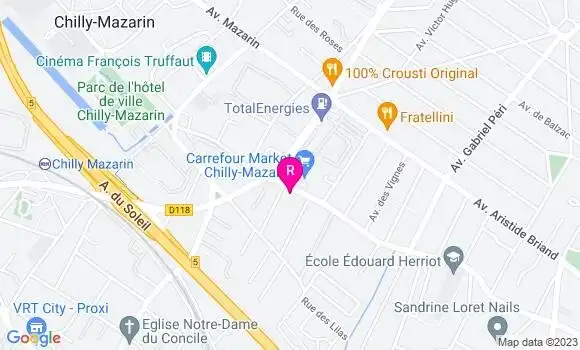 Localisation Restaurant  City Food