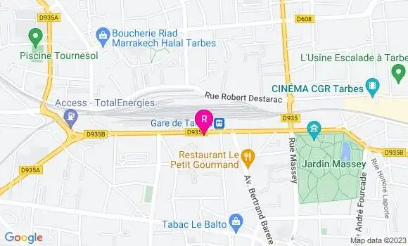 Localisation Restaurant Africain Fifty Fifty