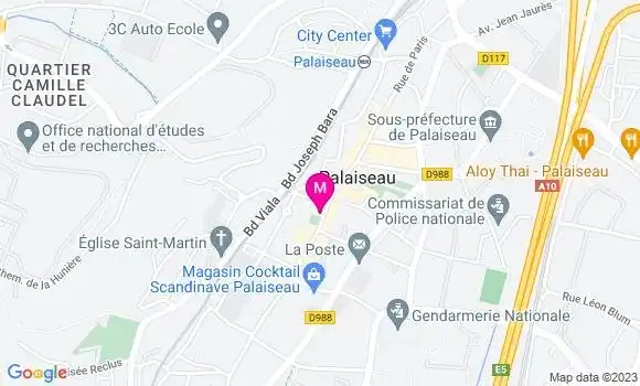 Localisation Les 1001 Kebab