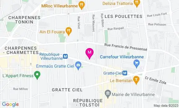 Localisation Restaurant  Au Feu de Bois