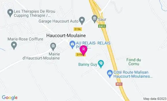 Localisation Restaurant  La Pause d