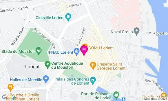 Localisation Restaurant Thaï Le Comptoir Thai