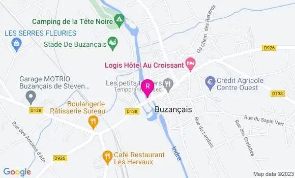 Localisation Restaurant  Pizza Chez Fredo