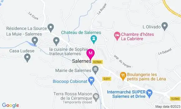 Localisation Restaurant  Le Classico