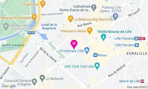 Localisation Restaurant Bar Seasons Café