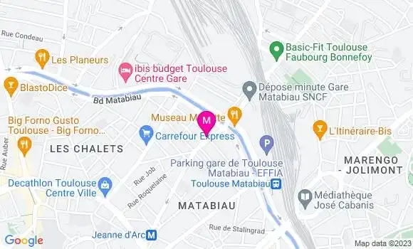 Localisation Restaurant Africain Le Dakar