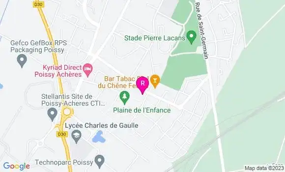 Localisation Restaurant Grec Resto Etoile