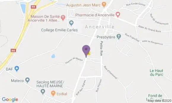 Localisation Restaurant  L
