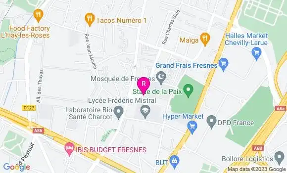 Localisation Pizzeria Domino