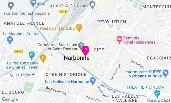 Localisation Restaurant  L