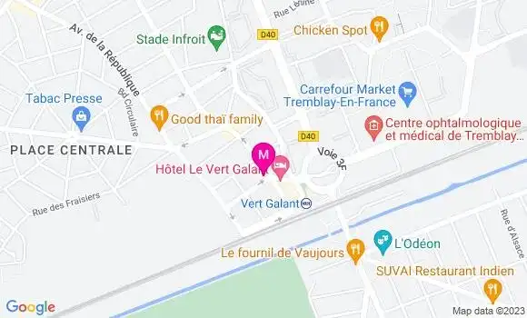 Localisation Restaurant Grill Mezo Grill