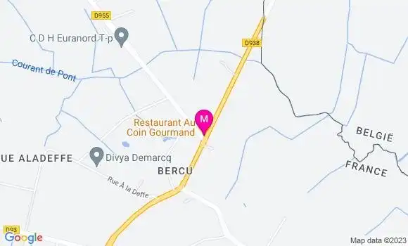 Localisation Restaurant  Au Coin Gourmand