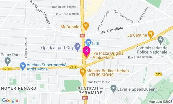 Localisation Restaurant  Family Burger