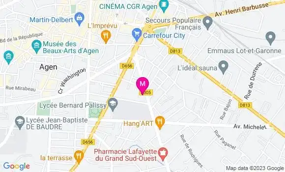 Localisation Restaurant  Le Parissy