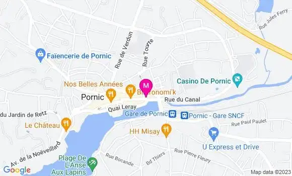 Localisation Sandwicherie L