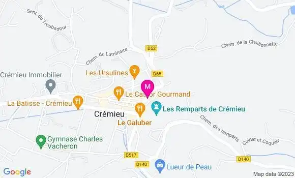 Localisation Restaurant Snack Pizza des Halles