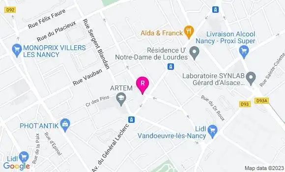 Localisation Emilie Sushi Bar