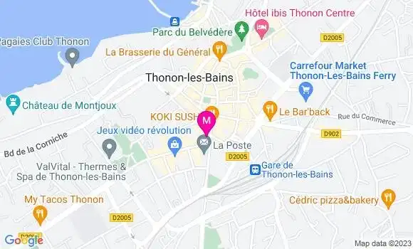 Localisation Sandwicherie O